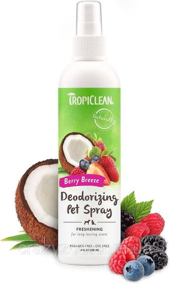 Парфюм для собак и котов TropiClean Berry Breeze 236 мл 861312 | Зображення 1
