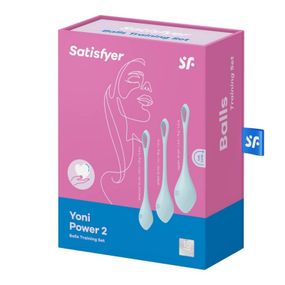 Вагінальні кульки - Satisfyer Yoni Power 2 Light Blue sexstyle