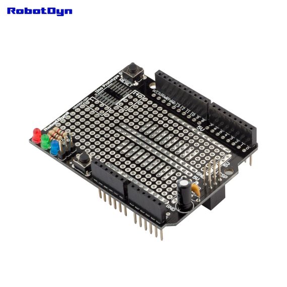 Плата розширення для прототипування для Arduino Uno розпаяний