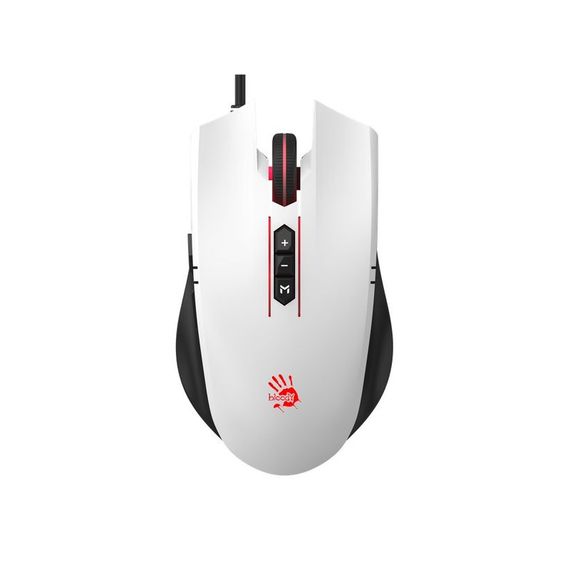 Миша ігрова A4Tech ES7 (Panda White), чорно-біла