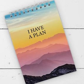 Блокнот на пружині А6 I have plan (BL6_19D023)