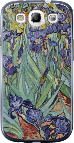 Чехол на Samsung Galaxy S3 Duos I9300i Винсент Ван Гог. Ирисы "161u-50-17620"