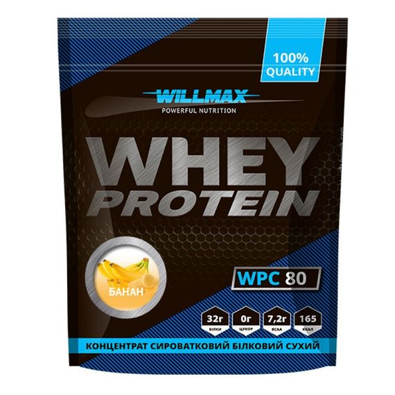 Сывороточный протеин Whey Protein 80% Willmax 920 г