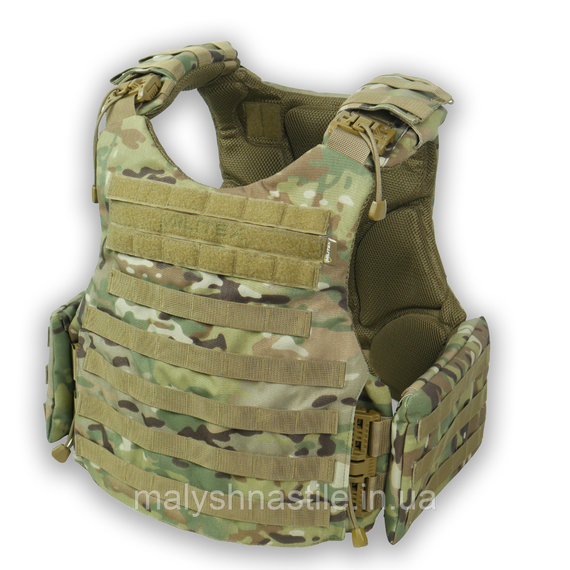 Бронежилет Militex Modular X-1 (Збільшена площа захисту) Multicam | Зображення 2