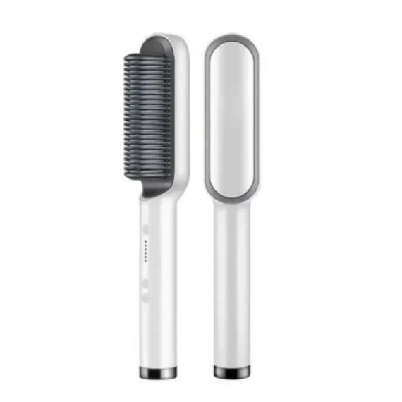 Електрична гребінець-випрямляч Hair Straightener HQT-909 щітка для укладання волосся | Зображення 1