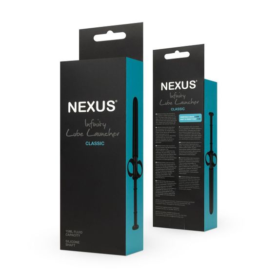 Шприц для введения смазки Nexus Infinity Lube launcher Classic, объем 15 мл Sex Aura | Зображення 7