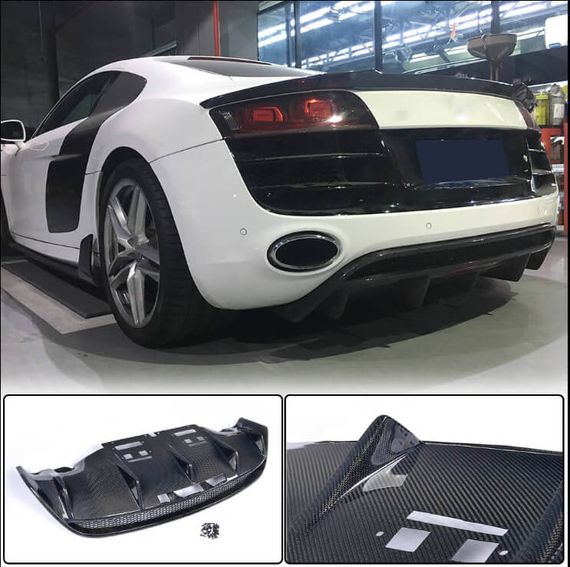 Комплект обвеса (Карбон) для Ауди R8 2006-2015 гг | Зображення 3