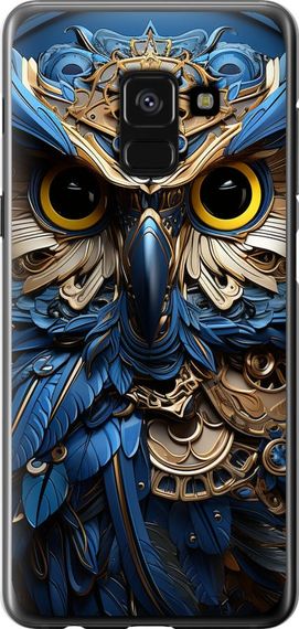 Чехол на Samsung Galaxy A8 2018 A530F Сова v2 "5649u-1344-17620"