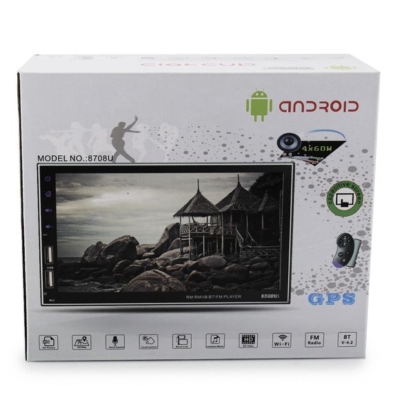 Універсальна магнітола 7'' 7709-A Android-12 2+32gb with carplay XPRO (43200-7709-A_2219) | Зображення 4