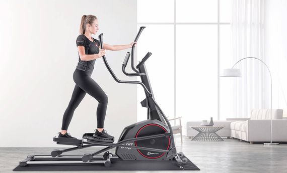 Орбитрек электромагнитный Hop-Sport HS-095CF Prizm серый | Зображення 4
