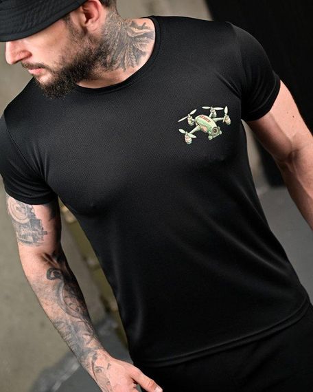 Тактична потоотводна футболка Ховайся black ПП7721 | Зображення 4