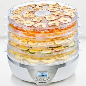 Сушка для фруктів та овочів сріблястий Crest SDA 350 A2 (UA-01)