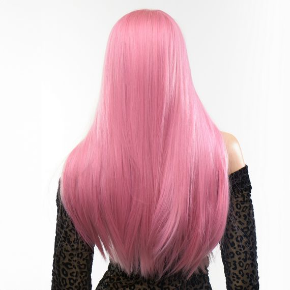 Перука пряма Fetish Hair рожева, 60 см | Зображення 2