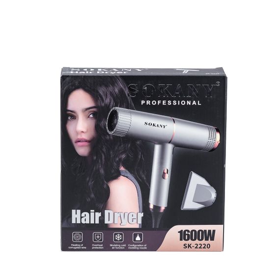 Фен для волосся Sokany SK-2220 з вузьким концентратором | Зображення 5