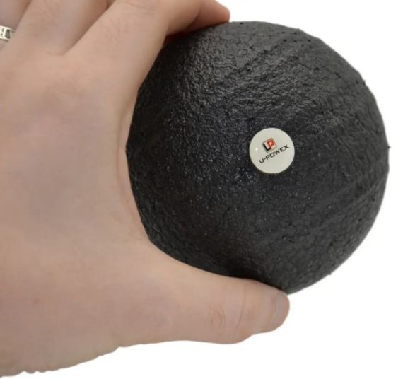 Масажний м'яч U-powex Epp foam ball (d10) Black (UP_1003_Ball_D10cm) | Зображення 1