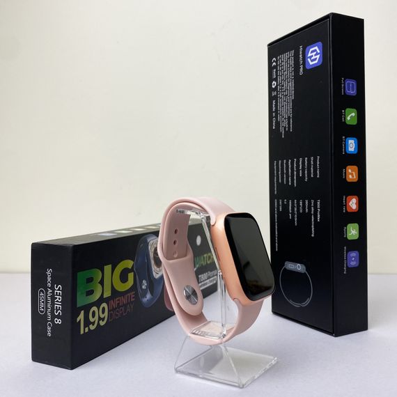 Розумний годинник Smart Watch Т800 Pro Max (Рожевий) | Зображення 5