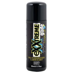 Універсальний лубрикант на силіконовій основі з оліями HOT eXXtreme Glide, 50 мл Sex Aura