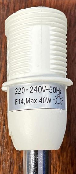 Ночник в розетку Soketsan, светильник настенный абажур, коричневый, гибкий, бра энергоэффективный класс A | Зображення 8