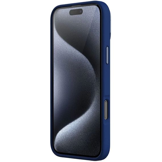 Чохол Silicone Nillkin LensWing Prop Magnetic для Apple iPhone 16 Pro (6.3") Синій / Blue | Зображення 4