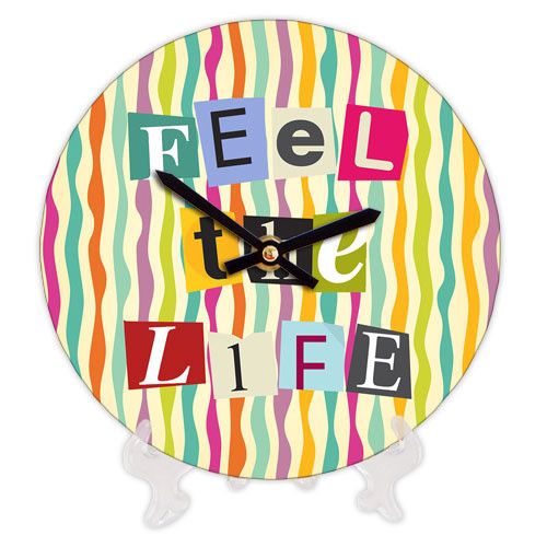Часы настенные круглые Feel the life 18 см (CH18_P_15S132)
