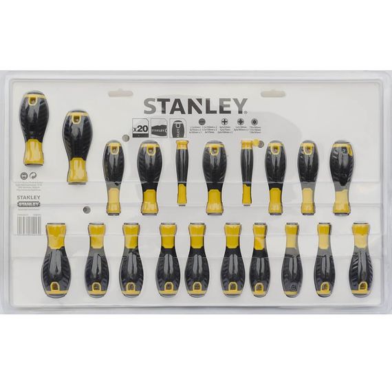 Набір із двадцяти викруток ESSENTIAL STANLEY STHT0-60213 | Зображення 1