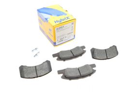 Колодки гальмівні передні Daihatsu Cuore 1.0 03- Mitsubishi Mirage 1.0 1.2 12- 22-0605-0