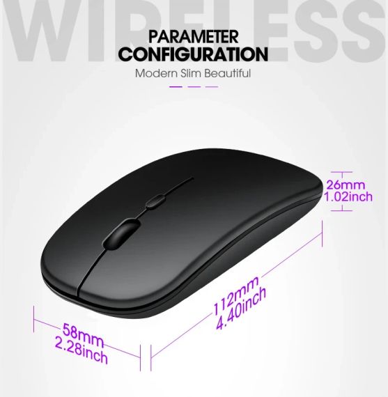 Компьютерная мышка Macarone Lite black | Зображення 1