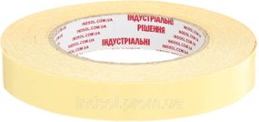 Напівпрозора двостороння клейка стрічка (скотч) на нетканій основі, лайнер - папір. Ширина рулону від 4мм 19