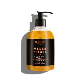 Натуральне косметичне мило «Манго» TM Mayur 275 мл
