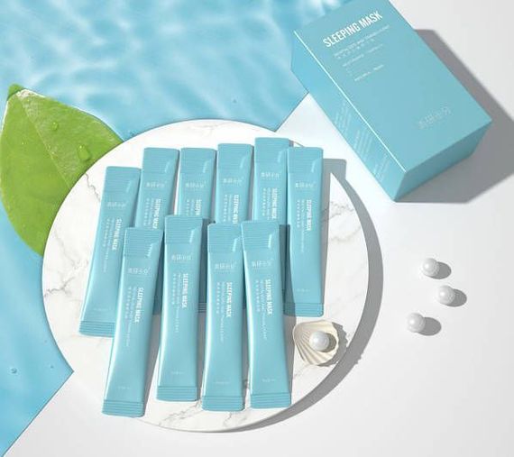 Ночная маска с витамином В3 и центеллой SHAIRIN / Nicotinamide & Centella