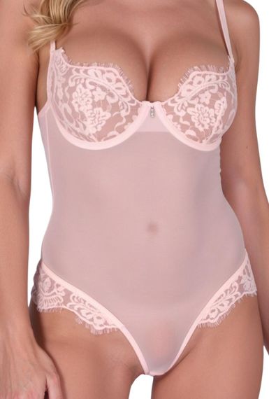 Боді Passion ZOVEL BODY light pink M Sex Aura | Зображення 5