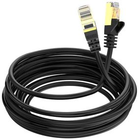 Сетевой интернет кабель для роутера Kakusiga KSC-745 CAT6 High-Speed 1Gbts LAN RJ45 5м - Black