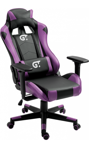 Кресло геймерское детское GT Racer X-5934-B Kids BlackViolet | Зображення 5