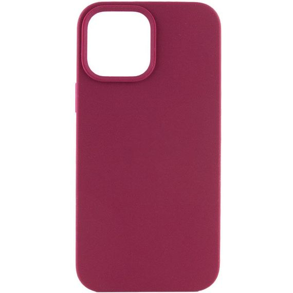 Чохол Silicone Case Full Protective (AA) NO LOGO для Apple iPhone 11 Pro Max (6.5") Бордовий / Maroon