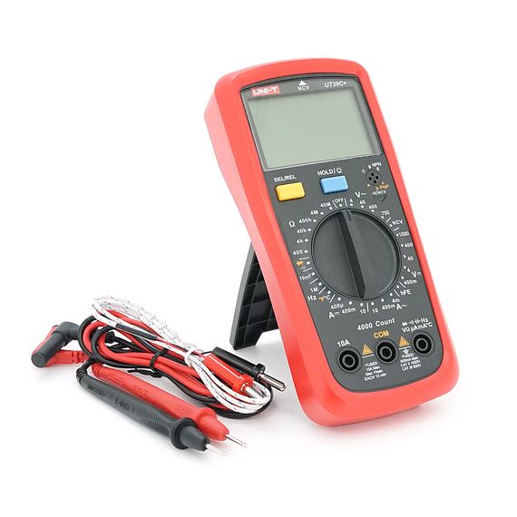 Мультиметр UNI-T UT39C+ Вимірювання: V, A, R, F, C, hFE