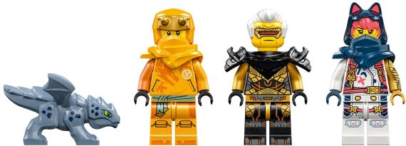 Конструктор LEGO Ninjago Перегоновий робобайк-трансформер Сори (71792) | Зображення 7