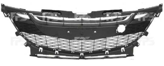 Решетка бампера Mazda 3 BL '09-12 средняя (BCW8501T1C) радиатора (FPS) BCW8501T1C