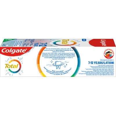 Детская зубная паста Colgate Total kids 7-12 лет 50 мл (8718951433120) | Зображення 1