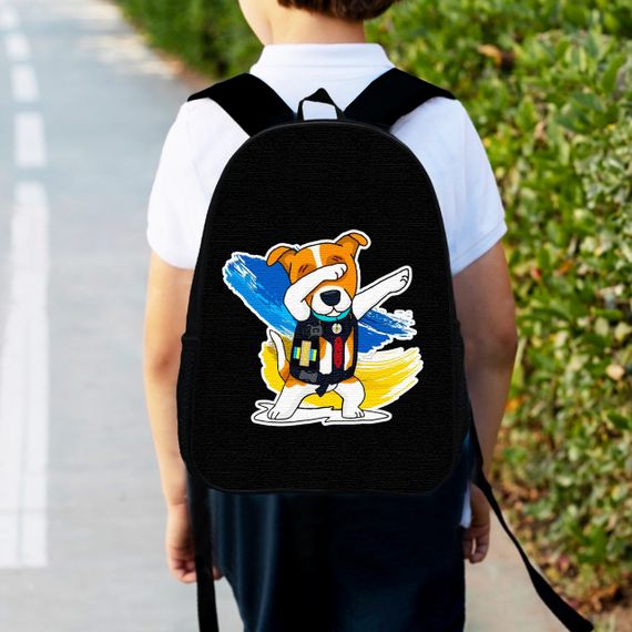 Рюкзак дитячий Пес Патрон 34х27см, міський ранець для хлопчика з принтом (00330)