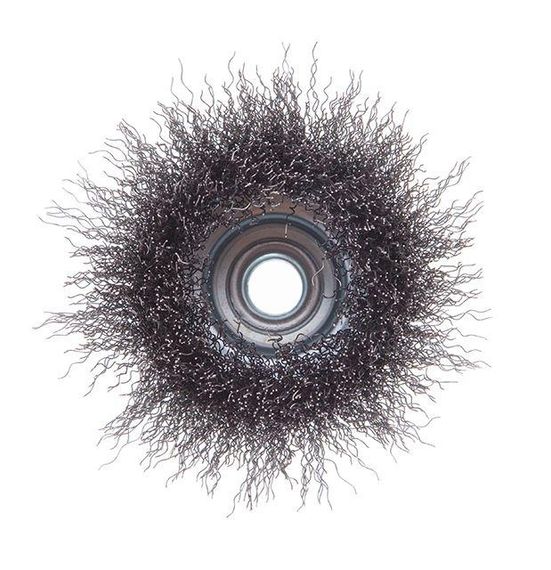 Щітка чашкова 85 мм, для КШМ, М14 (кручений дріт) INTERTOOL BT-1085 | Зображення 2