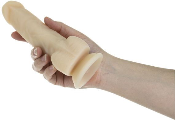 Фалоімітатор з вібрацією та ротацією Naked ADDICTION Chris 7″ Rotating & Vibrating Dong, пульт ДК | Зображення 4