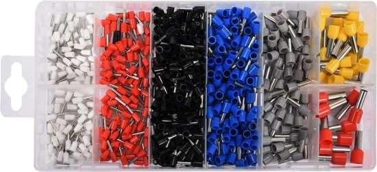 Набор кабельных гильзовых наконечников соединителей 685шт YATO YT-06895 | Зображення 2