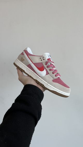 Кросівки зимові Dunk SE 85 Double Swoosh Pink Rabbi  Хутро , В'єтнам зима 0277 39 25 см | Зображення 2