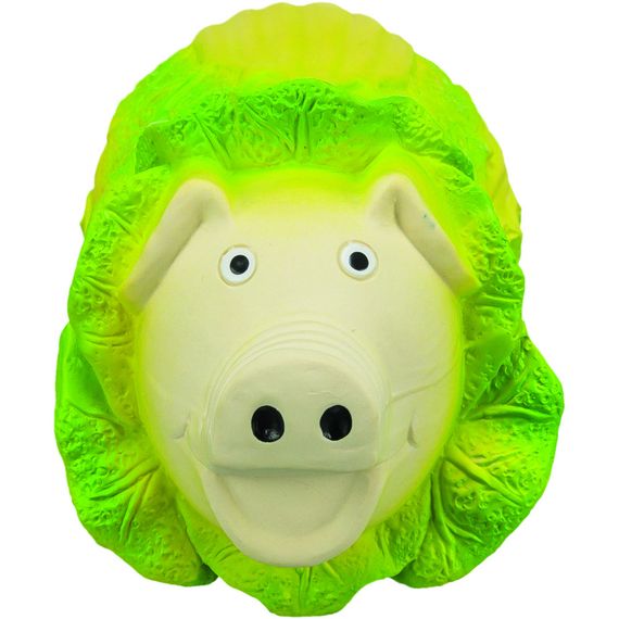 Іграшка Trixie для собак Капустяна свинка латекс 23 см світло-зелена | Зображення 2