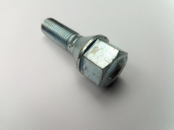 Болт М12х 30,5 колісний іномарка, на лит. диски, Білебей (крок 1,5) (356-71867) (00356-7186700-00) | Зображення 2