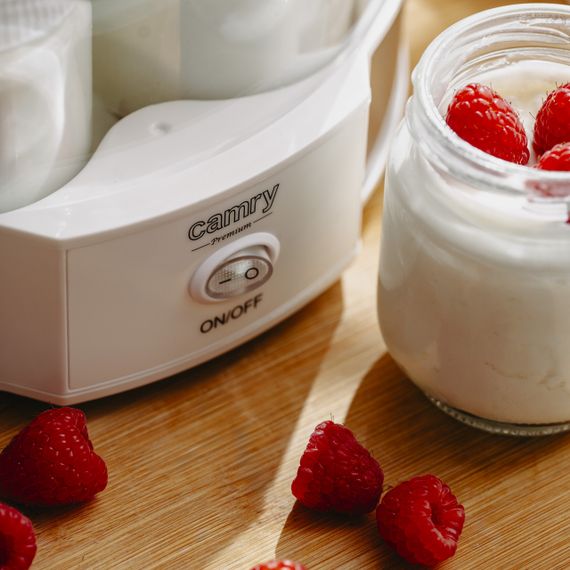 Йогуртница Camry CR 4519 для домашнего йогурта с баночками, 7 стеклянных контейнеров по 200 мл | Зображення 8