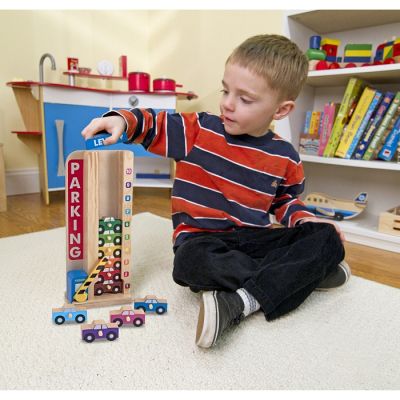 Ігровий набір Melissa&amp;Doug дерев&apos;яний &quot;Паркування та машинки&quot; (MD15182) | Зображення 3