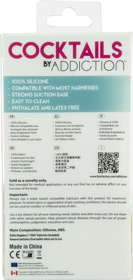 Фаллоимитатор на присоске Cocktails by Addiction – Peach Bellini sexstyle | Зображення 8