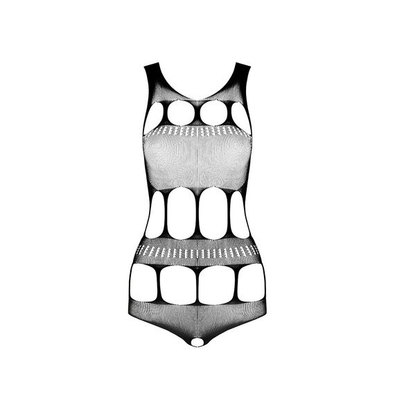 Сексуальний боді з вирізами Passion BS083 black, One size | Зображення 4