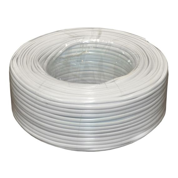 Кабель коаксіальний RITAR W100-F660BV, 1,02 мм.CCS, 80x0.12m CCA жовтий екран, 75 Ом, FPE, оболонка 6,91мм